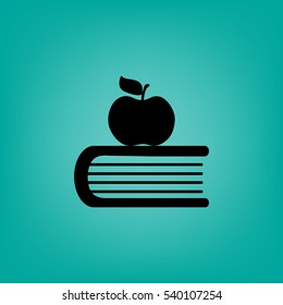 School Bell, Flat Vector Icon.