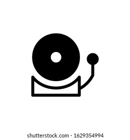 school bell icon design vector template