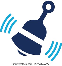 School Bell Icon Element For Design