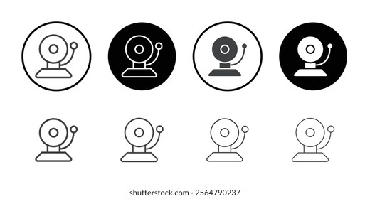 School Bell icon simple vector symbol