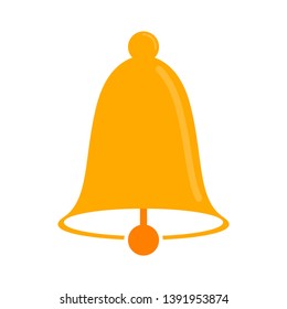 school bell icon. bell icon, vector alarm, alert symbol