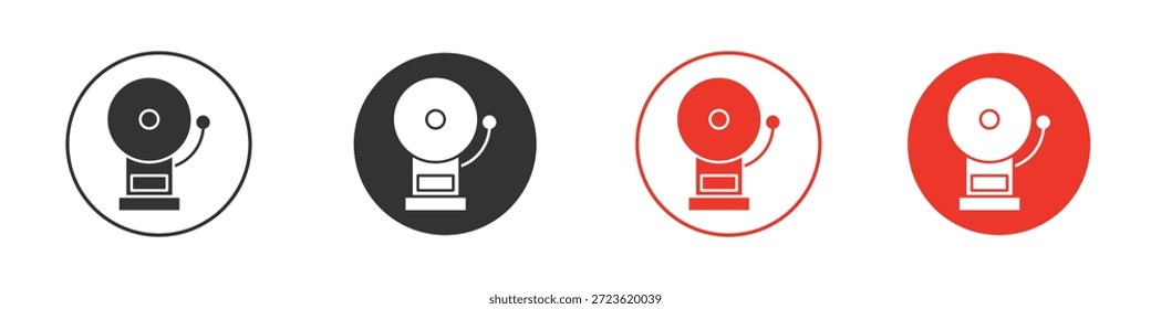 School bell icon. web vector design