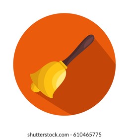 school bell isolated icon