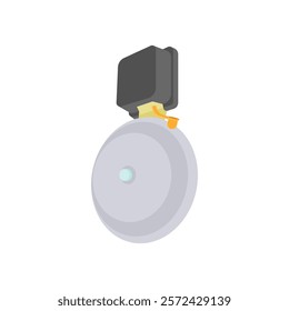 School Bell, Kindergarten Vector Illustration