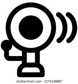 Campana escolar con sonido cuando el periodo comienza o termina