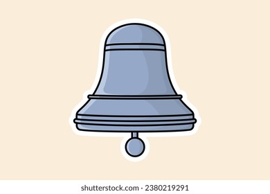 Ilustración vectorial del diseño de la marca de la escuela. Concepto de diseño de iconos de objetos de alerta y alarma. Logo de diseño de emoticones de color púrpura con sombras.