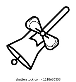 School bell vector 