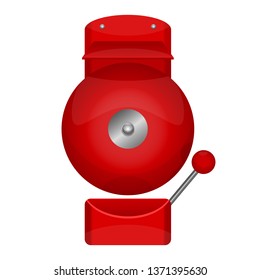 School bell vector design illustration isolated on white background