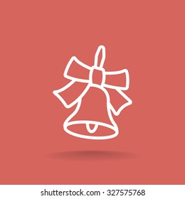 School bell vector illustration