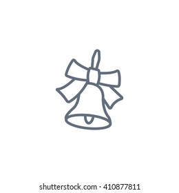 School bell vector illustration