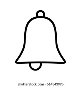 School bell vector illustration