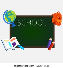 School blackboard