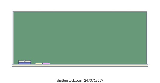 School blackboard that can be used for announcements