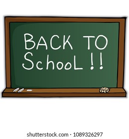 School board background. Vector illustration.