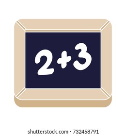 school board flat icon