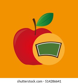 school board icon apple design vector illustration eps 10