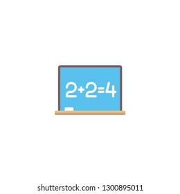 School board icon cartoon vector
