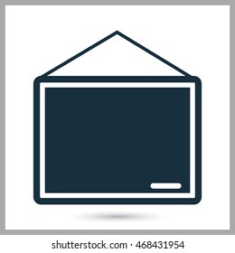 School board icon on the background