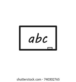 school board icon on white background