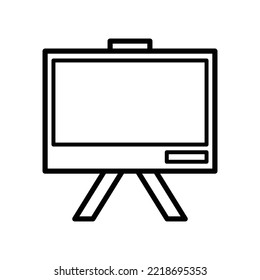 School Board Icon Vector Design Template