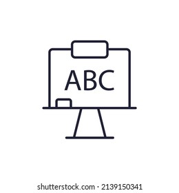 school board icons  symbol vector elements for infographic web
