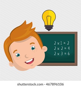 school board idea student vector illustration graphic