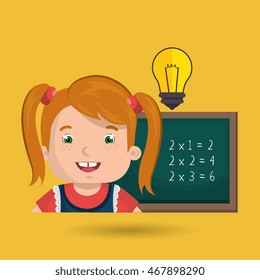 school board idea student vector illustration graphic
