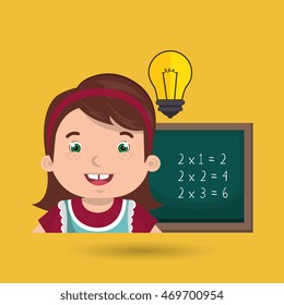 school board idea student vector illustration graphic