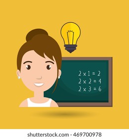 school board idea student vector illustration graphic