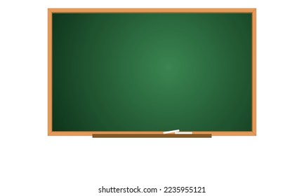 Mesa escolar de fondo blanco.