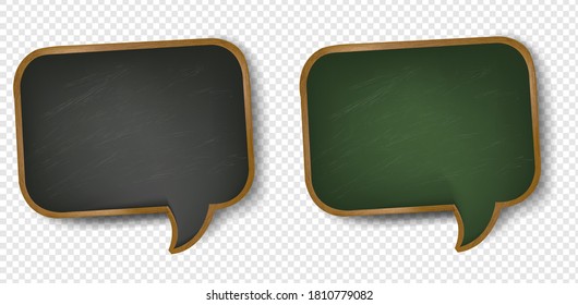 School Board And Text Back To School Transparent White Background With Gradient Mesh, Vector Illustration