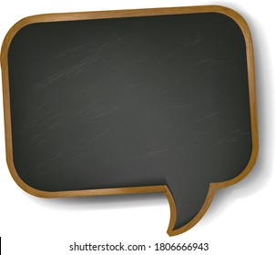 School Board And Text Back To School With White Background With Gradient Mesh, Vector Illustration