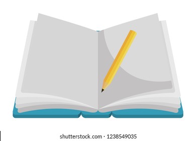 school book cartoon