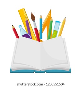 school book cartoon