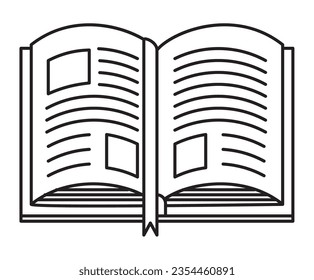 diseño de libros escolares sobre blanco