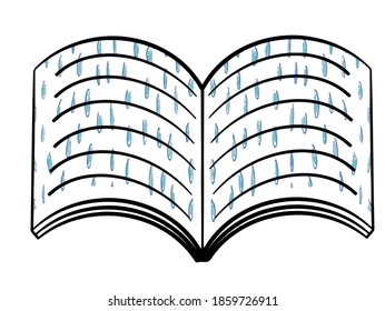 School Book stationery collection. Book Stationery