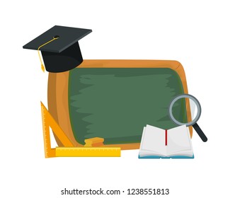 school books cartoon