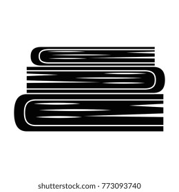 school books isolated icon