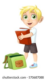 Child Getting Ready For School Stock Illustrations Images Vectors Shutterstock