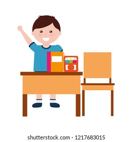 school boy cartoon
