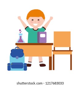 school boy cartoon