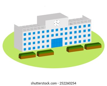 School school building