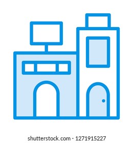 school   building   apartment  