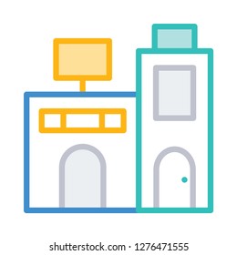 school   building   apartment  