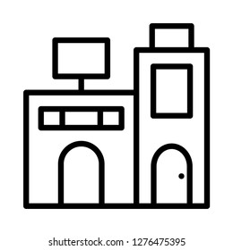 school   building   apartment  