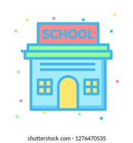 school   building   college  