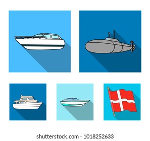School building, college with windows, a master's or applicant's hat, compasses for a circle, a board with a chalk school inscription. School and education set collection icons in flat style vector