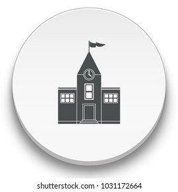 school building icon