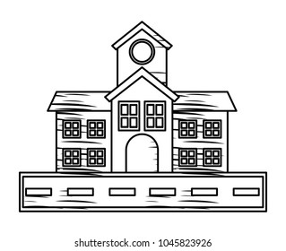 school building icon