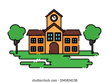 school building icon
